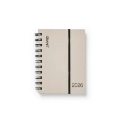 Agenda A6 2026 Beige