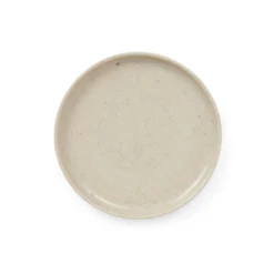 Assiett Bruno 22cm Stengods Spräcklig Beige
