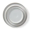 Assiett Bruno Stengods 17cm Vit