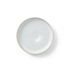 Assiett Bruno Stengods 17cm Vit