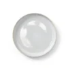 Assiett Bruno Stengods 22cm Vit
