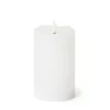Blockljus LED 15cm Vit