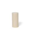 Blockljus Stearin 15x6,8cm Beige