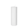 Blockljus Stearin 20x7cm Vit