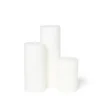 Blockljus Stearin 20x6,8cm Vit