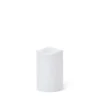 Blockljus Timer LED 11,5x7,5cm Vit