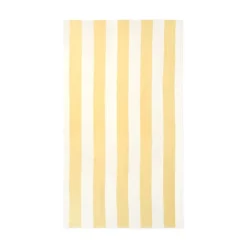 Bordsduk Summer Stripe 240x140cm Bomull Gul