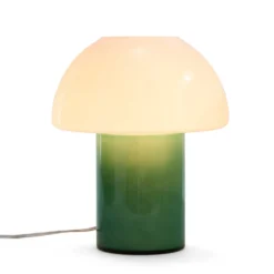 Bordslampa Alba 24x29cm Mörkgrön