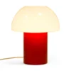 Bordslampa Alba 24x29 cm Röd