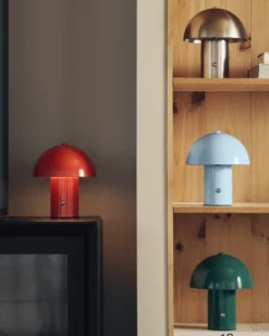 Bordslampa Lou 18x21cm Orange