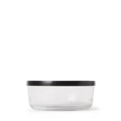 Burk Glas Lock 1,45L Låg Svart