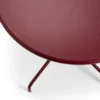 Cafébord Portofino 70cm Vinröd
