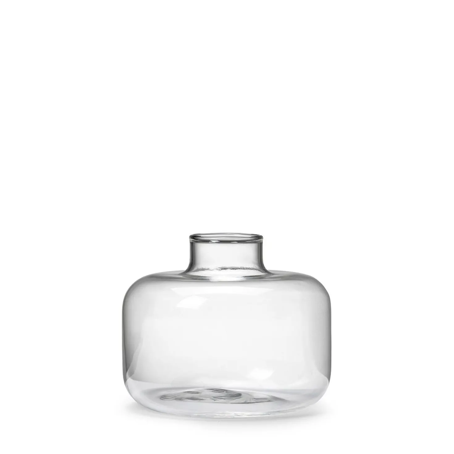 Cutting Vase Borosilicate 9x7.5 cm