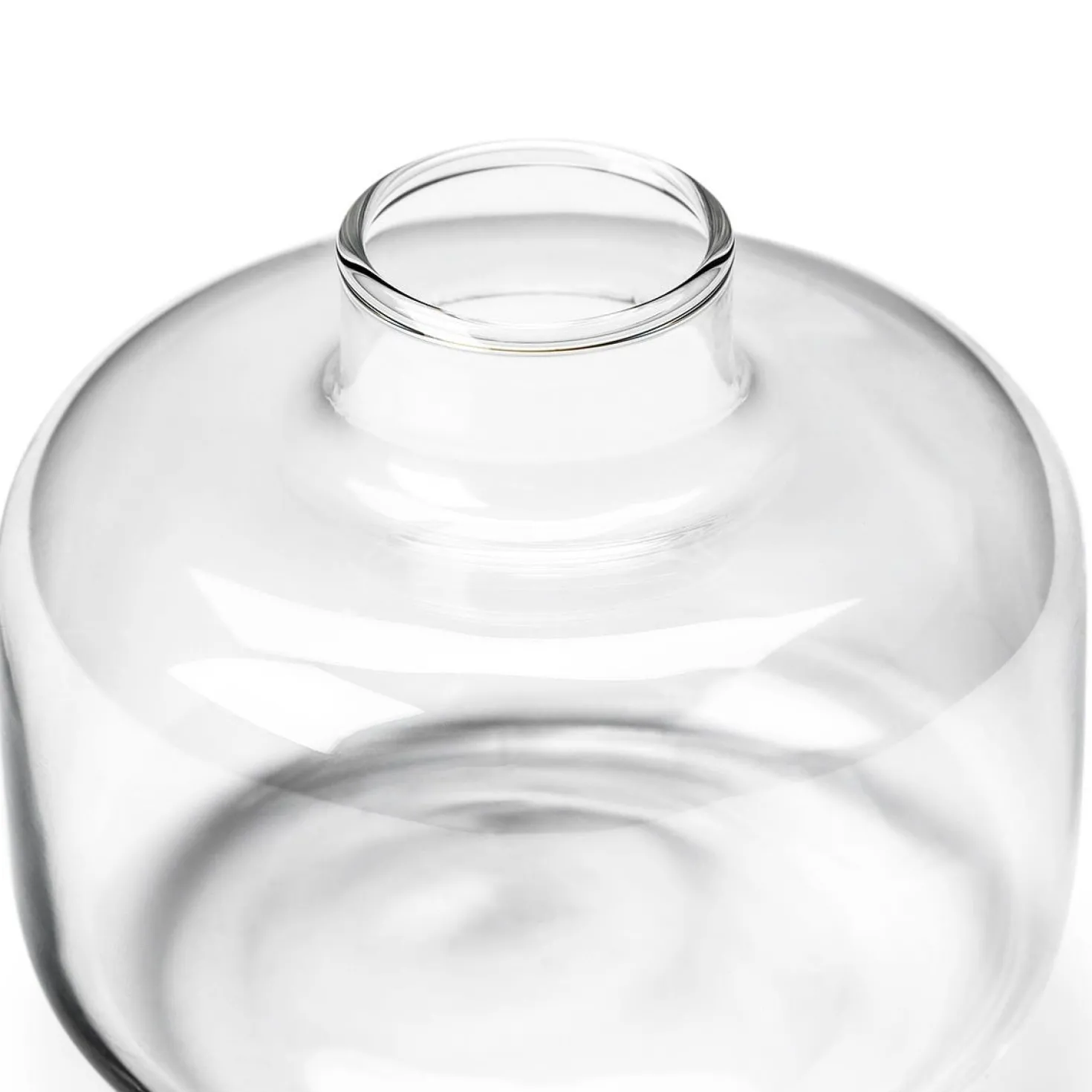 Cutting Vase Borosilicate 9x7.5 cm