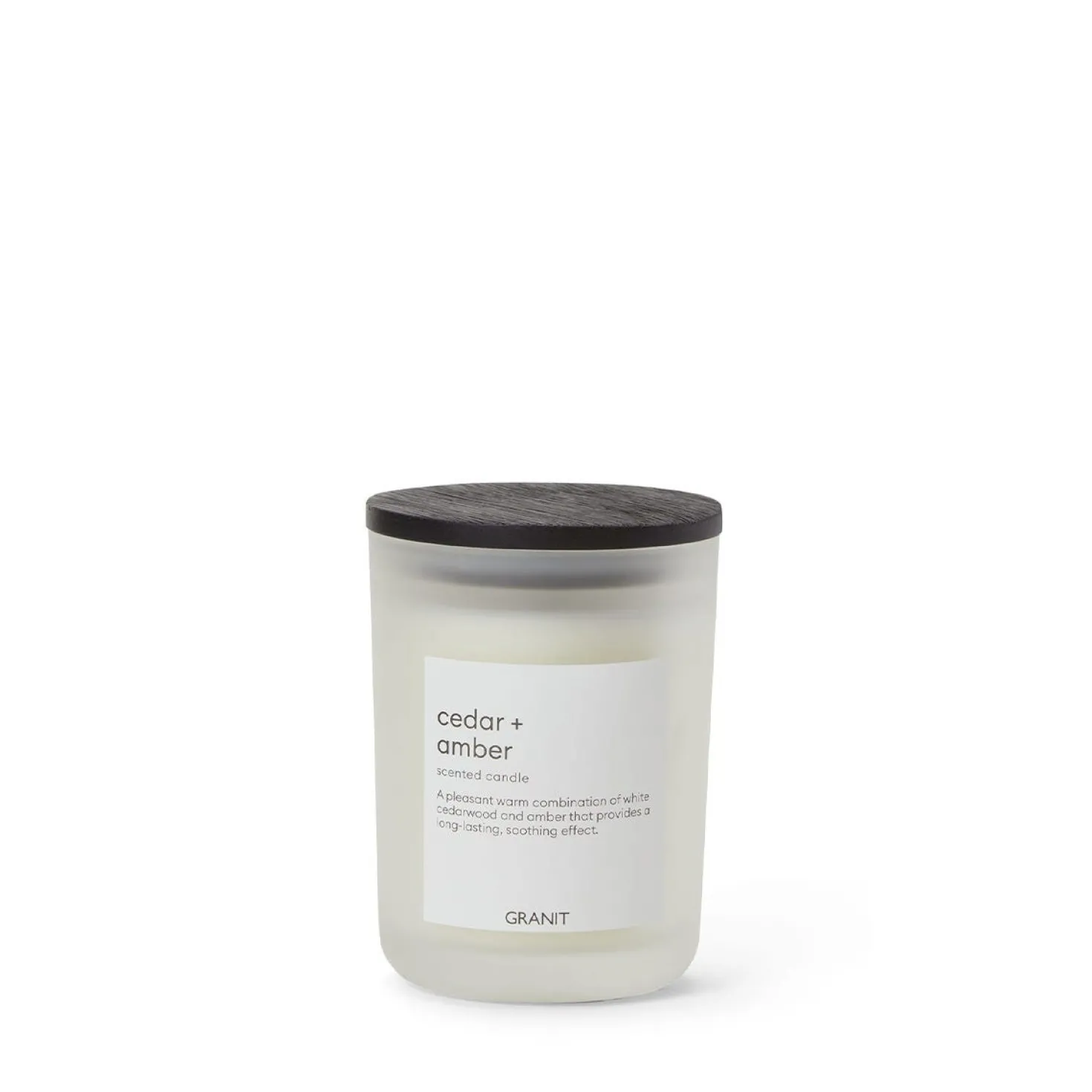 Doftljus Frosted Cedar & Amber