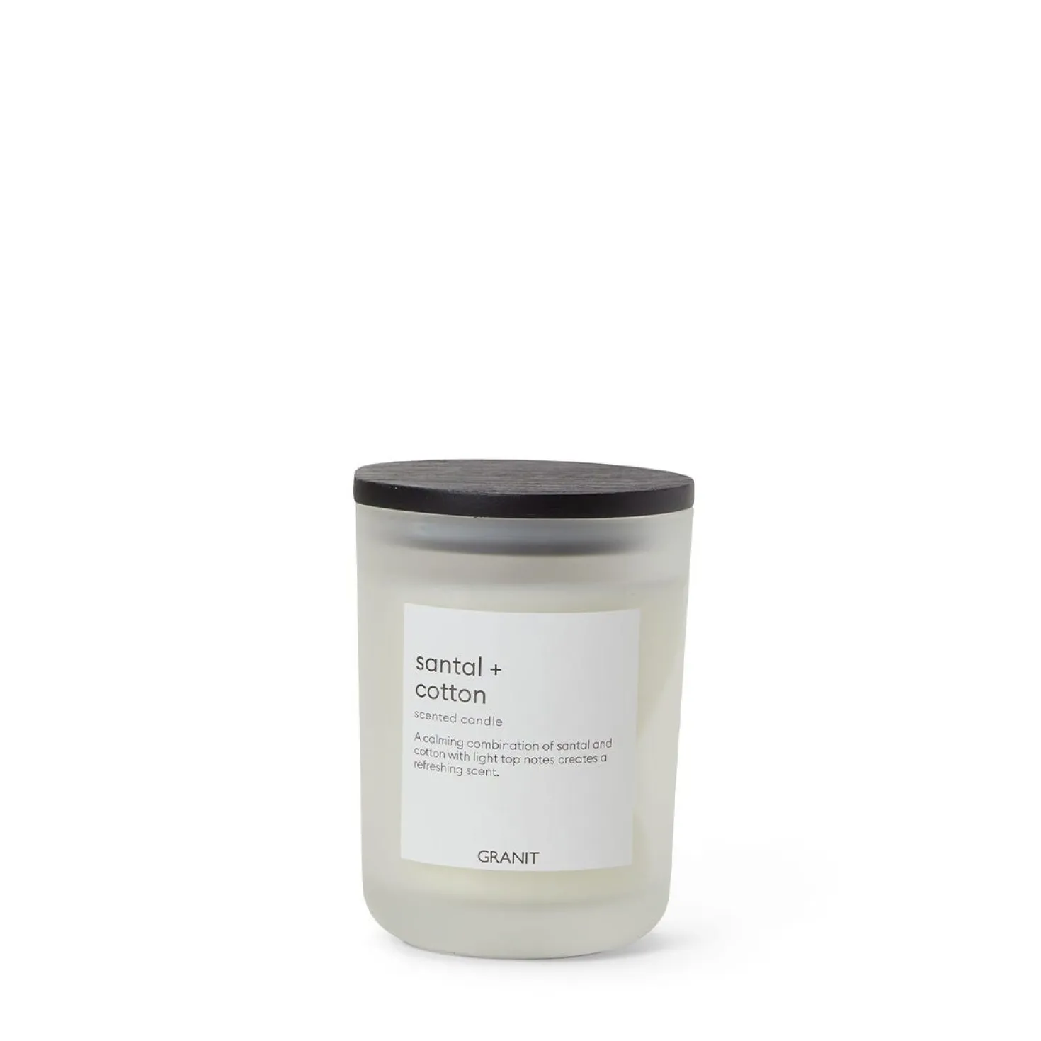 Doftljus Frosted Santal & Cotton