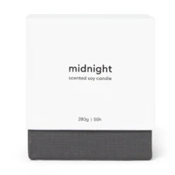 Doftljus Midnight 280g Svart