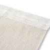 Gardin Linnemix 2-p Struktur 140x280cm Beige