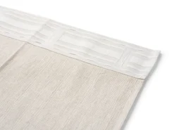 Gardin Linnemix 2-p Struktur 140x280cm Beige