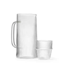 Glas Pleat 31cl Klar