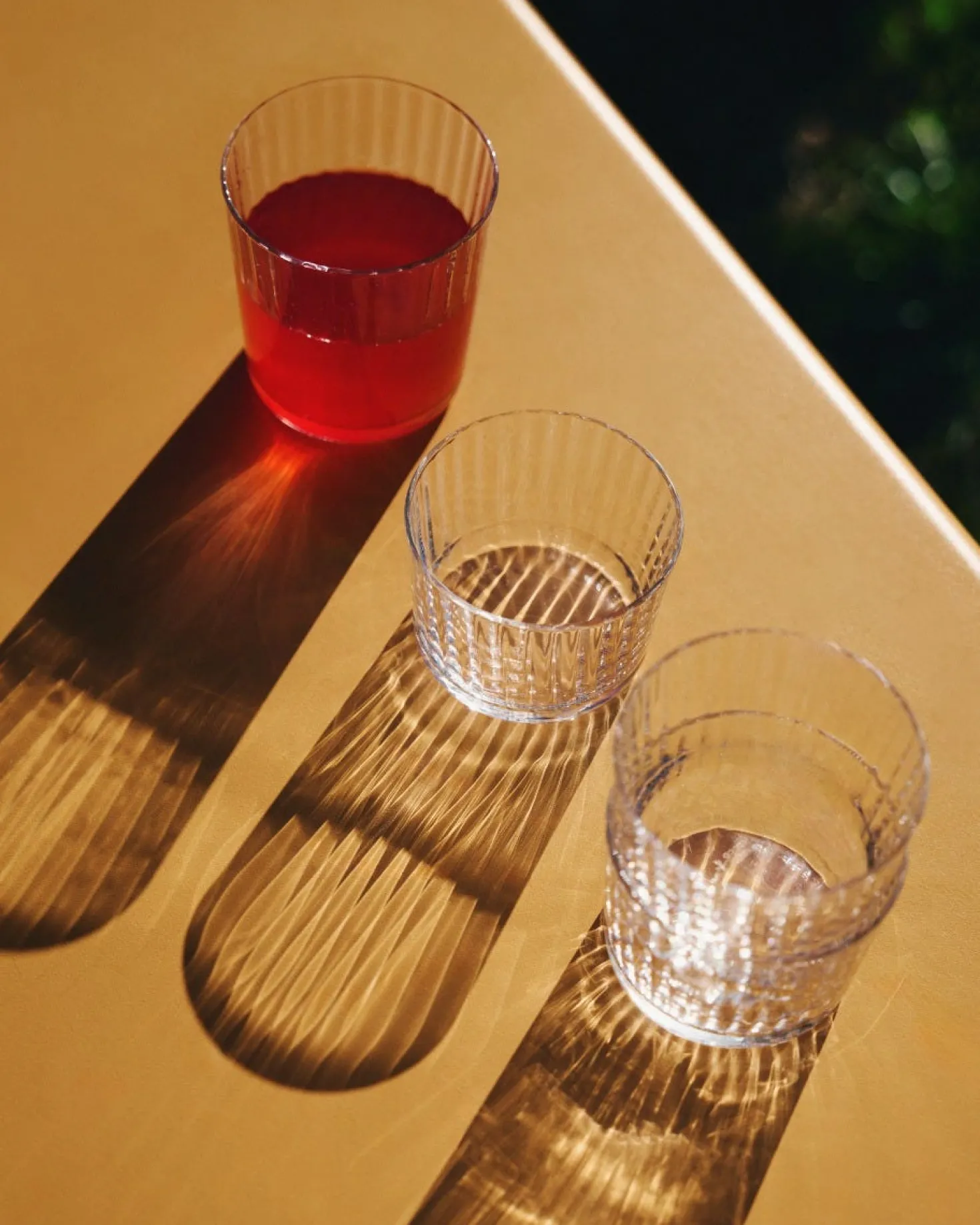 Glas Rilled 20cl Klar