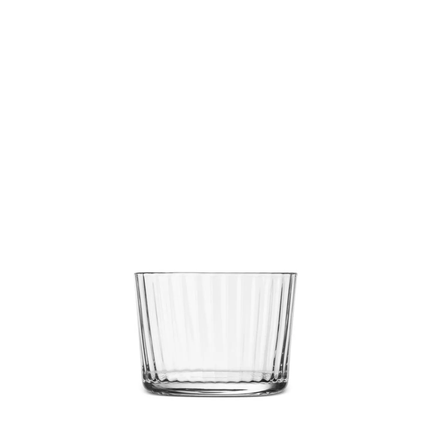 Glas Rilled 20cl Klar