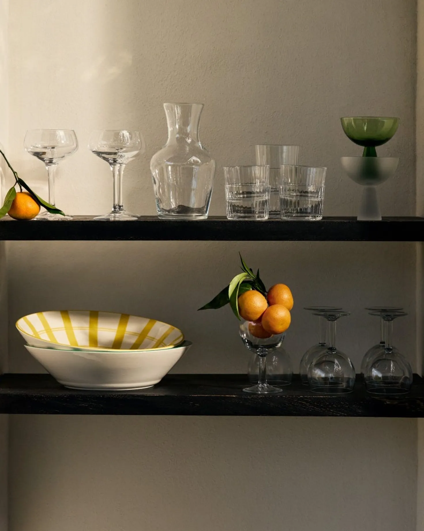 Glas Rilled 20cl Klar