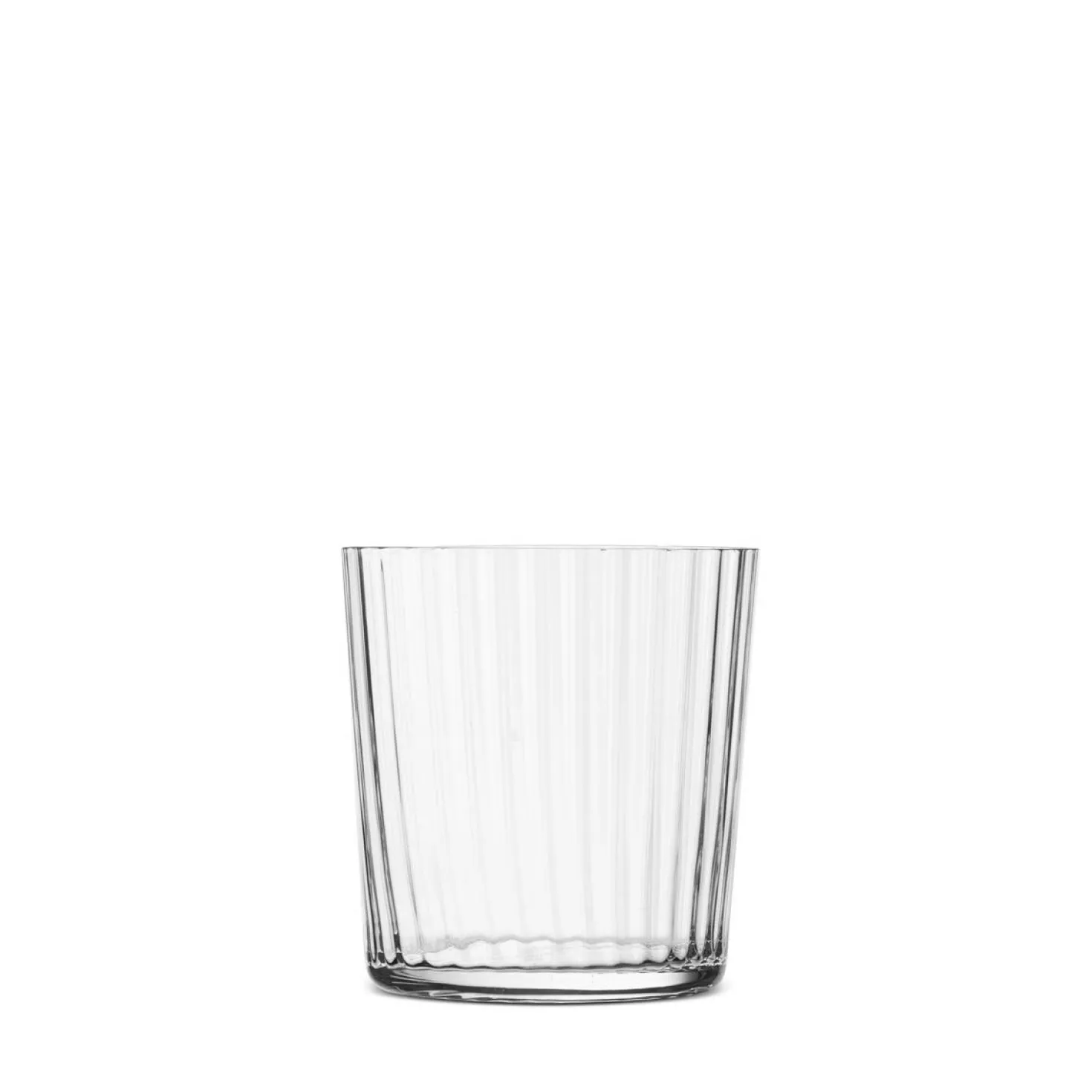 Glas Rilled 36cl Klar