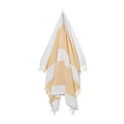 Handduk Hamam Summer Stripe 100x150cm Gul