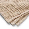 Handduk Våffla 30x30cm 3-p Bomull Beige