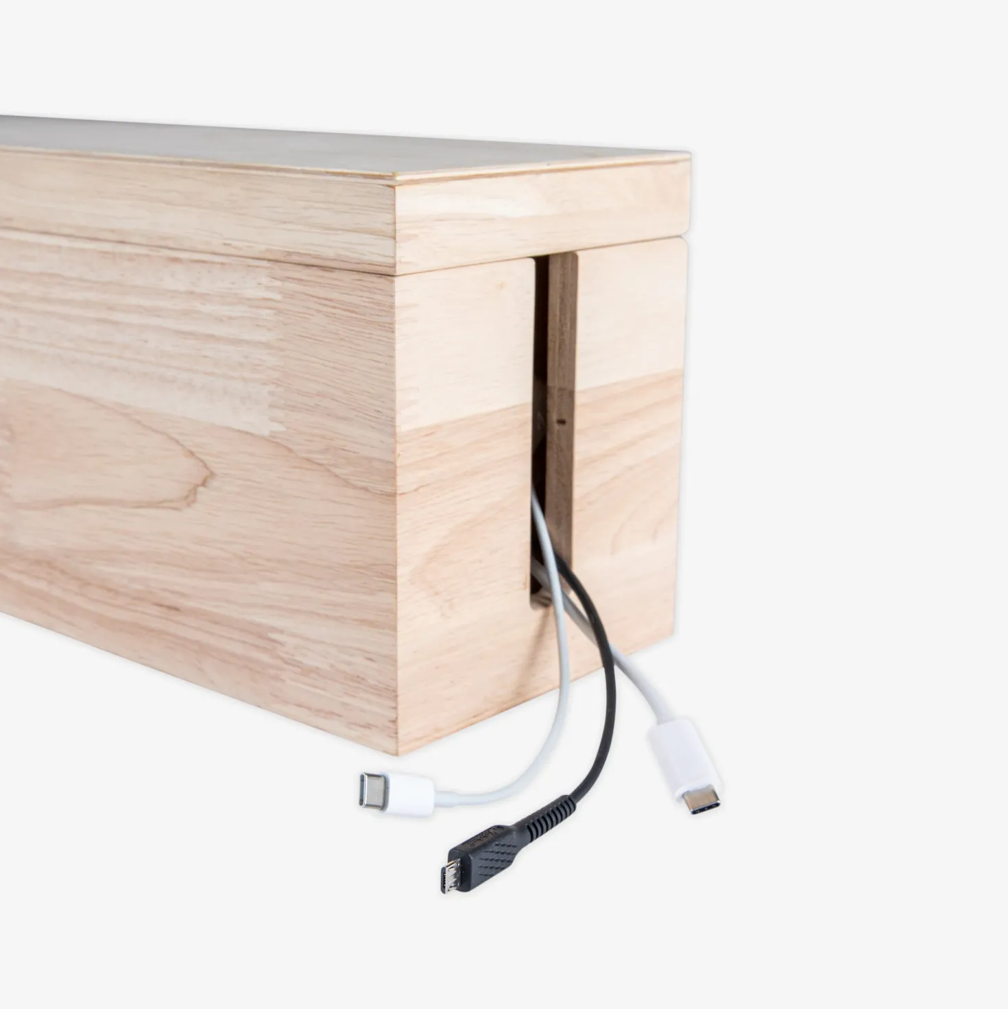 Kabelbox Trä 13x40cm