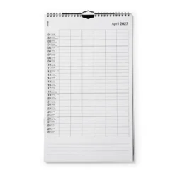 Kalender Kolumn 2026/2027 Beige