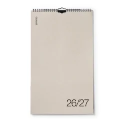 Kalender Kolumn 2026/2027 Beige