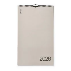 Kalender Kolumn 2026 Beige
