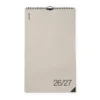 Kalender Kolumn 2026/2027 Engelska Beige