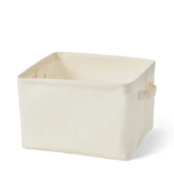 Korg Hopvikbar Fyrkant 27x27cm Offwhite