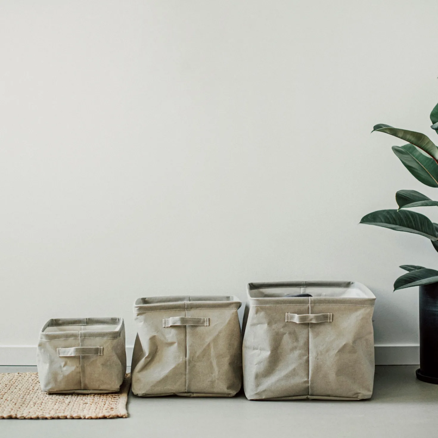 Korg Hopvikbar 31x45cm Beige