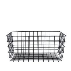 Korg Metall 30x38cm Svart