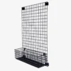 Korg Rutnät Krokar 11x42cm Svart