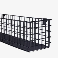 Korg Rutnät Krokar 11x42cm Svart