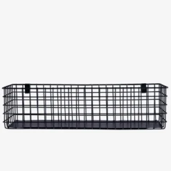 Korg Rutnät Krokar 11x42cm Svart