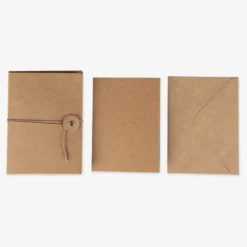 Kort Kuvert 10-p Kraftpapper