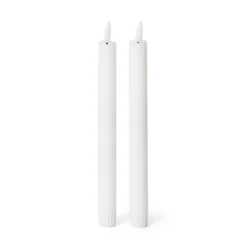 Kronljus LED 25cm 2-p Vit