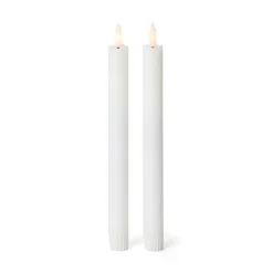 Kronljus LED 25cm 2-p Vit