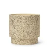 Kruka Stänk 22x20cm Naturvit