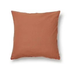 Kuddfodral Linnemix 50x50cm Roströd