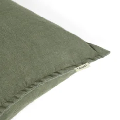 Kuddfodral Linne 50x70cm Khakigrön