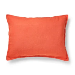 Kuddfodral Linne 50x70cm Orange