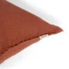 Kuddfodral Linne 50x70cm Terrakotta