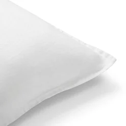 Kuddfodral Linne 50x70cm Vit